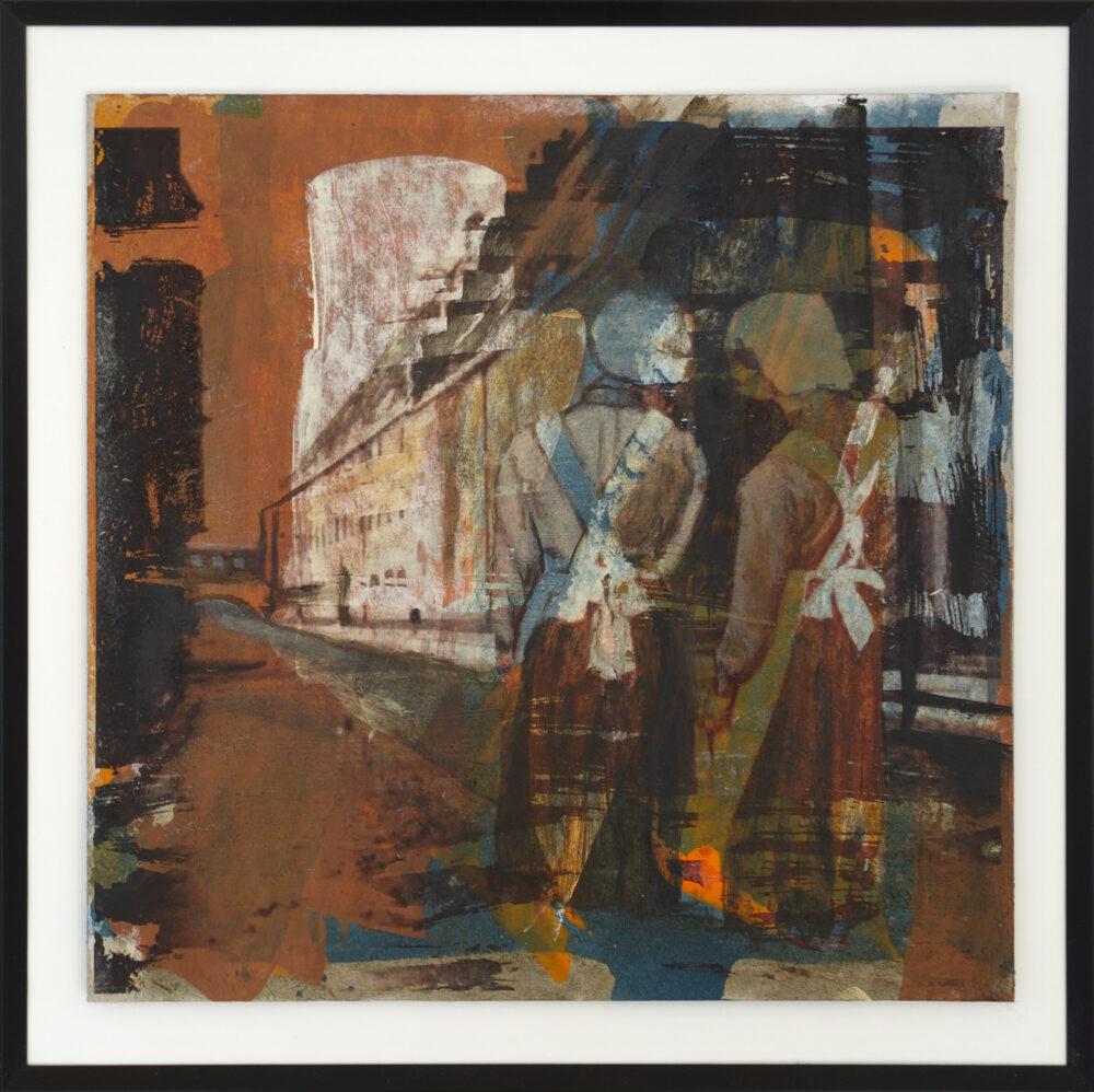 Daniel Malun Lange: Anneliese 2 / 2025, 30 x 30 cm (gerahmt)