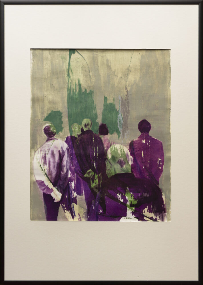 Daniel Malun Lange: Die kritische Masse / 2025, 42 x 59,4 cm (gerahmt)