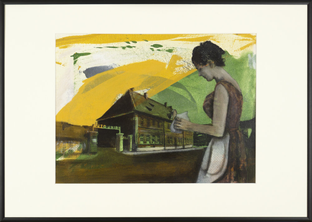 Daniel Malun Lange: Auto Union / 2025, 42 x 59,4 cm (gerahmt)